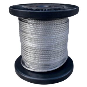 Câble souple en inox 316 pour garde-corps - Ø 6 mm 7x7 - longueur 25 m - Design Production - 165601