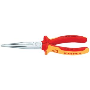 Pince becs demi rond VDE 1000 V - KNIPEX - 376629