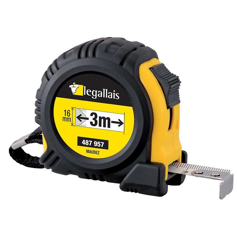 Mètre roulant Maudez 3m x 16mm - LEGALLAIS - 487957
