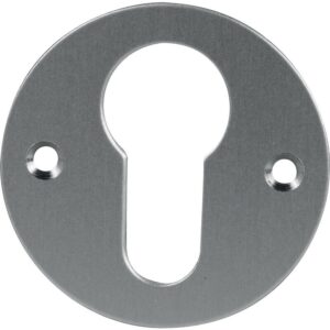 Rosace embout Ø46 mm aluminium argent clé I - JOURJON - 642307