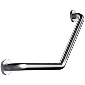 Barre d'appui coudée 135° Série Inox Care - 400 x 400 mm - NORMBAU - 577655
