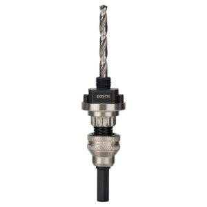 Adaptateur à changement rapide pour trépans diamètre 14 à 210 mm, entrainement 6 pans / 9,50 mm - BOSCH - 516279