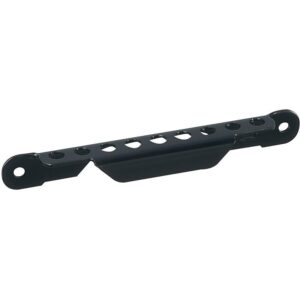 Crémaillère pour crochet aluminium Ø 8 mm longueur 180mm noir - TORBEL - 642951