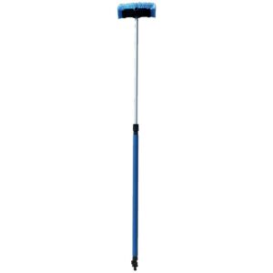 Brosse de lavage télescopique avec raccord rapide longueur 1,80 m avec brosse souple - FAUQUET - 566931