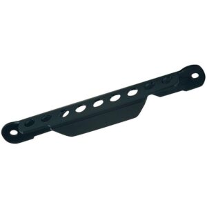 Crémaillère seule pour crochets en acier phorétique noir - TORBEL - 642839