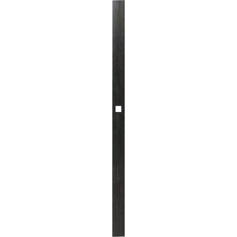 Tringle en acier phorétique noir longueur 1500 mm pour espagnolette plate - TORBEL - 596737
