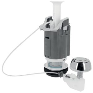 Ensemble de chasse WC universel à câble double débit MATOUA avec robinet flotteur latéral NF - LEGALLAIS - 623043