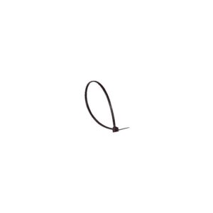 Colliers colring noirs denture intérieur 4,6x280 mm serrage de 1,6 à77 mm boîte de 100 pièces - Legrand - 374816
