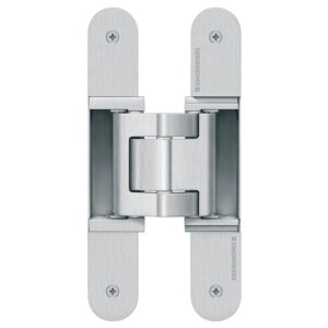 Paumelle Tectus A8 TE 540 100 kgs en boîte de 2 paumelles fintion laqué argent F1 - SIMONSWERK - 448771