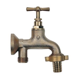 Robinet d'arrosage monobloc avec applique incorporée 15x21-20x27 - - 750005