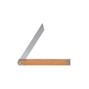 Fausse équerre de menuisier manche bois lame 280 mm inox - WILMART - 488293