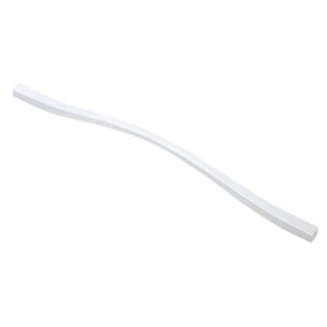 Poignée Fluid 6822 zamak, entraxe 192/224 mm, longueur 236 mm, finition blanc mat - ESTAMP - 576010