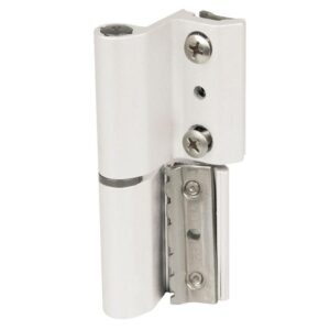 Paumelle à clamer 2 lames type Grip+ paumelle OF rainure européenne droite (poignée à gauche) gris aluminium - FAPIM - 595869