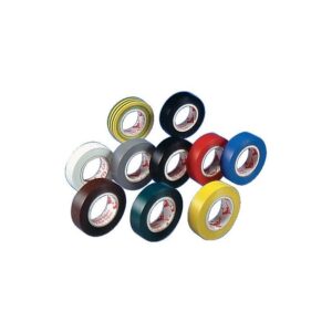 Adhésifs d'isolation électrique 2702, largeur 15 mm, lot de 10 rouleaux multi-coloris, en rouleau de 10 mètres - BARNIER - 692062