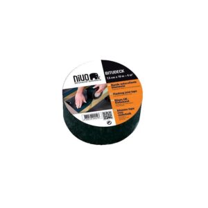 Bande bitumineuse autocollante Bitudeck longueur 10 m, largeur 7,5 cm, épaisseur 1,4 mm - COBRA - 596086