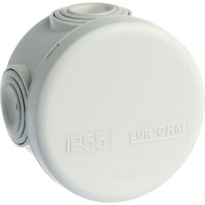 Boîte étanche IP55 Ø60 par sachet de 5 pièces - EUR'OHM - 512170