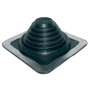 Sortie de toiture ronde universelle PIPÉCO, manchon en EPDM ajustable 70-177mm et embase aluminium ajustable - ETANCO - 656790