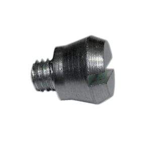 Vis de fixation de parecloses pas métrique acier zingué diamètre 5 mm, longueur filetage 10 mm, boîte de 100 pièces - - 573315