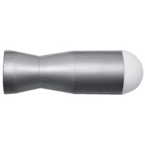 Butoir mural aluminium type K diamètre 26 mm longueur 80 mm argent - CIVIC - 531413