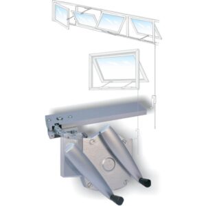Ferme imposte Aquilon en kit complet liaison de 5 ml pour châssis projettant - COMTRA - 449968