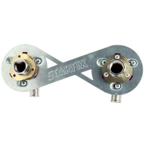 Kit de fixation cloison STARFIX 150 - M3/4 pour multicouche de 16 U- H -TH - ANQUIER - 113521