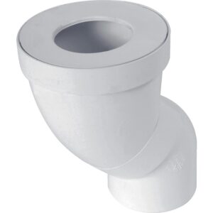 Pipe orientable mâle blanche - NICOLL - 744009