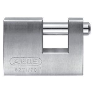 Cadenas Titalium 82 TI rectangulaire en 70 mm 2 clés - ABUS - 498891