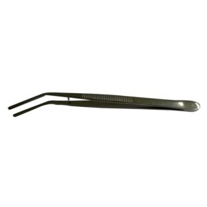 Brucelle bec coudé 16 cm avec pivot, inox - EMILE PEYRON - 523188