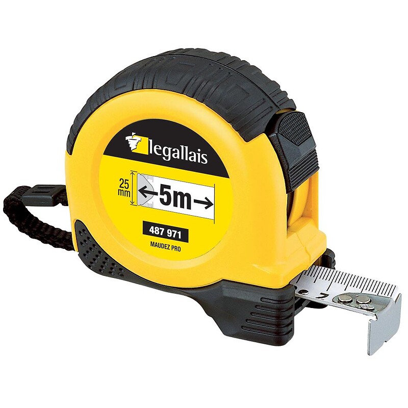 Mètre roulant Maudez Pro 8m x 25mm - LEGALLAIS - 487978