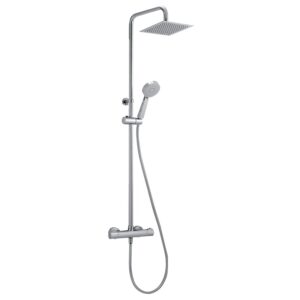 Colonne de douche thermostatique Milo chromée - LEGALLAIS - 586601
