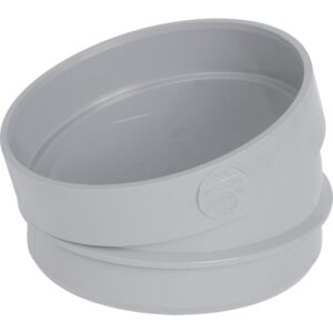 Secteur coudée PVC 15° MF 100 ST1 - NICOLL - 716081