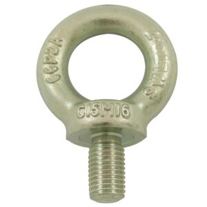 Anneaux de levage mâles acier zingué blanc, filetage 10 mm, boîte de 10 pièces - PRAMAC - 477030