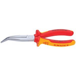 Pince becs demi ronds coudée VDE 1000 V - KNIPEX - 376636