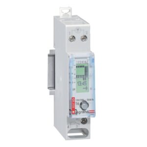 Interrupteur horaire programmable digital auto standard 1 sortie 250 V - Legrand - 364869