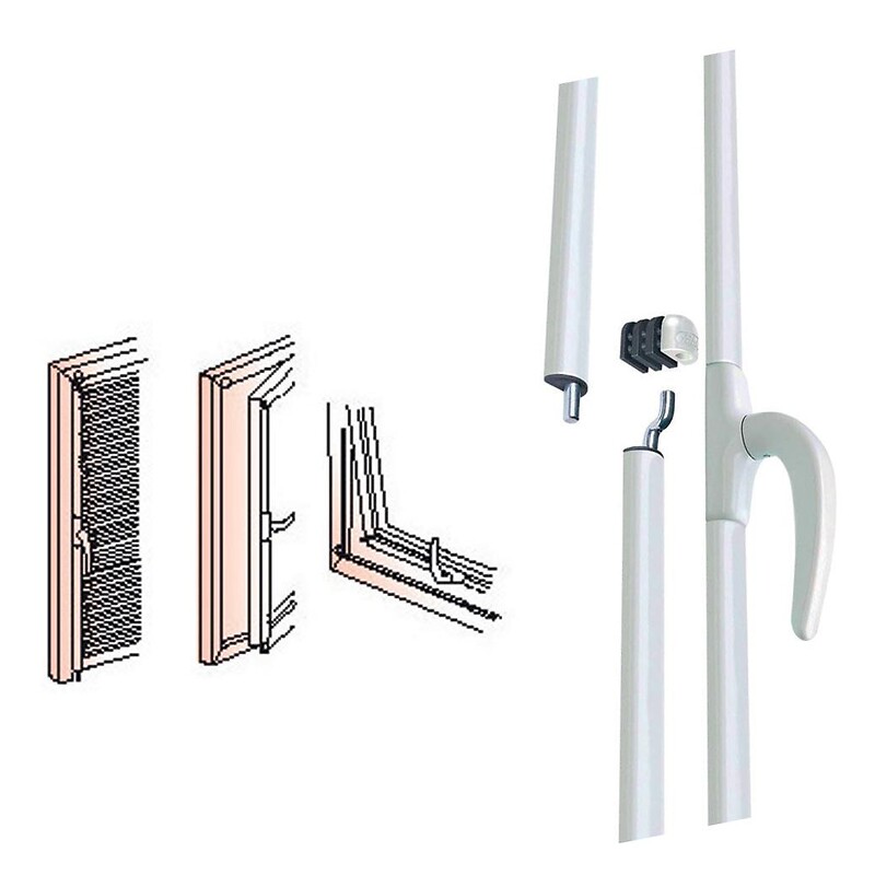 Kit crémone Lothus complet 9010 - FAPIM - 644218 – Image 2