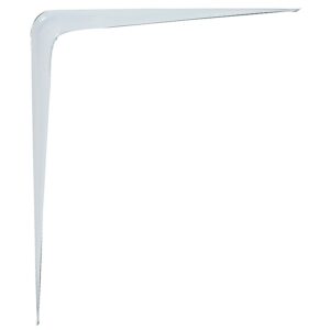 Console d'étagère en tôle emboutie Chesnaie 400 x 450 mm - LEGALLAIS - 500809