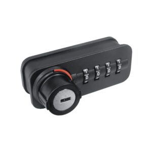 Kit de serrure à codes Dial Lock 58.1 avec 3 cames, 1 sticker open/ close, vis de fixation et espaceur pour came - LEHMANN - 510427