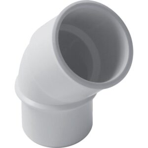 Coude PVC blanc 45° M/F 32 CF4B - NICOLL - 744142