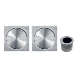 Set de tirage seul inox rosace carrée - LEGALLAIS - 618703