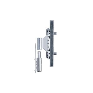 Paumelle droite finition blanc RAL 9010 nœud Ø 16 mm Bixacta - OTLAV - 643091