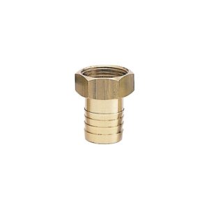 Raccord d'arrosage laiton écrou libre diamètre 20x27 mm pour tuyau diamètre intérieur 16 mm - ANQUIER - 750311