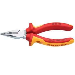 Pince universelle à becs demi-ronds 1000V 145 mm - KNIPEX - 570389