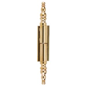 Paumelles universelles à vases - à pans - acier vieux bronze hauteur 70/120 mm - BROS - 669011