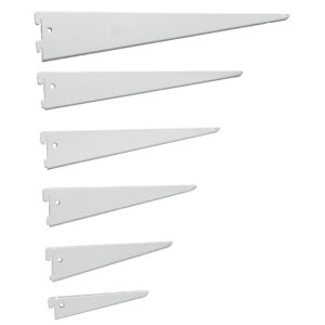 Consoles Quistinic pour crémaillères double perforation pas de 50 - longueur 270 mm - LEGALLAIS - 370700