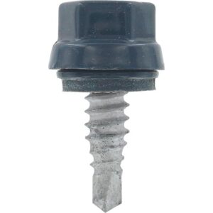 Vis d'assemblage bacs acier tête h laquée acier cémenté Zacrovis 1,5 brun rouge RAL 8012 6,3x22 mm, 100 pièces - ETANCO - 656671