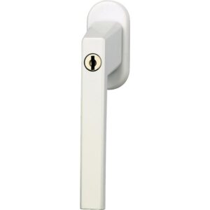 levier aluminium à clé coloris blanc - ABUS - 382299