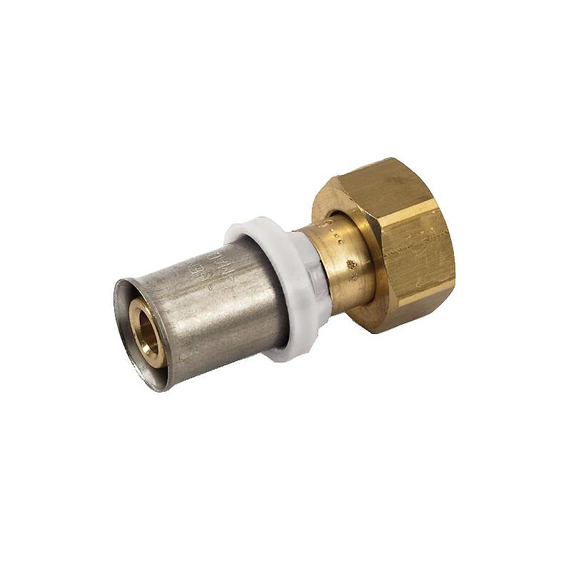 Raccord à sertir pour multicouche Acopex Alu diamètre nominal 20 à écrou libre 3/4'' (20x27) - THERMACOME - 121879