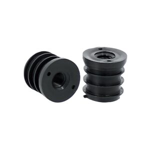 ECROU NOIR ROND Diamètre 25 mm M10 - PERGA - 485402