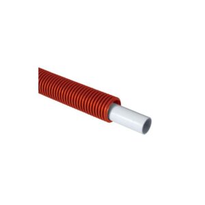 Tube multicouche pré-gainé rouge 25x2,50 - couronne de 50 m - MULTITUBO SYSTEMS - 163032