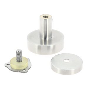 Pommeau de porte rond fixe Ø 68 en inox Boëdic - LEGALLAIS - 503889